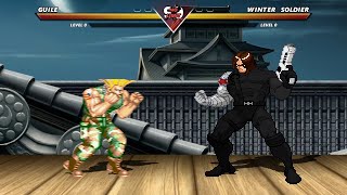 GUILE vs WINTER SOLDIER - Highest Level Incredible Epic Fight!
