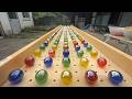マーブルラン309 marble run　女神のコース　魅せる玉転がし　夏ツーリング編