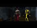 Goro39s Lair amp Wu Shi Academy Scorpion gameplay 