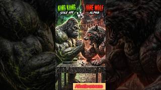 KING KONG STYLE APE vs DIRE WOLF ALPHA 🦍🐺 | ARM WRESTLING युद्ध