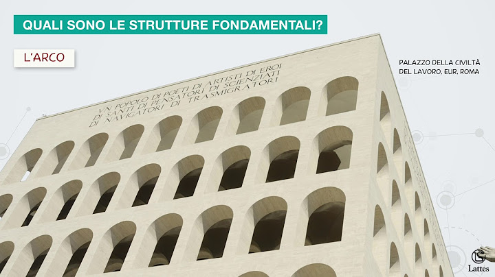 Le tecniche di costruzione