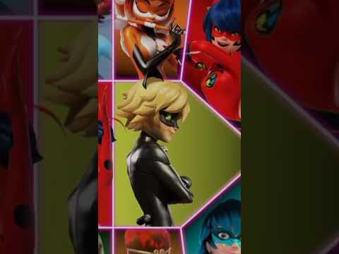 Lady bug and Cat noir super humor teams