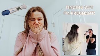 FINDING OUT I’M PREGNANT + TELLING MY HUSBAND (after 3 years of infertility) | *super emotional*