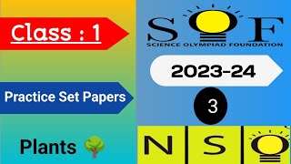 14. Plants Part -3 | Science Olympiad Questions Answers | Practice Papers