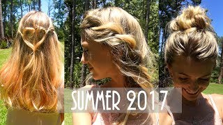 BEST Trendy Beach Hairstyles | SUMMER 2017