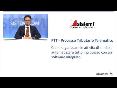 Sistemi PTT - Processo Triburario Telematico