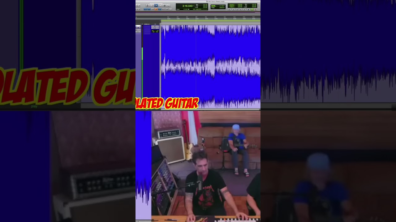 Guns N’ Roses isolated guitar! #slash #gunsnroses #isolatedtracks #podcast