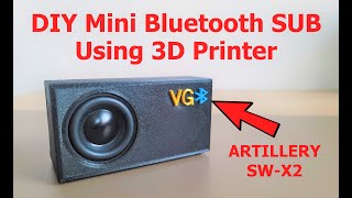 DIY Mini Bluetooth SUB For RC Car 3D Printing Version