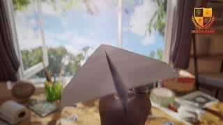 ID #1578 - Paper Plane Logo Animation Intro Reveal - Design Bank Logo Animation