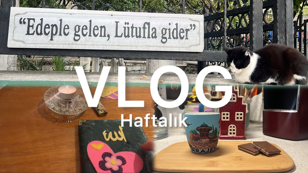 VLOG |Bu hafta ne yaptım?| Kahve ve dua en güzel anlarım | #busradefnes #haftalıkvlog 