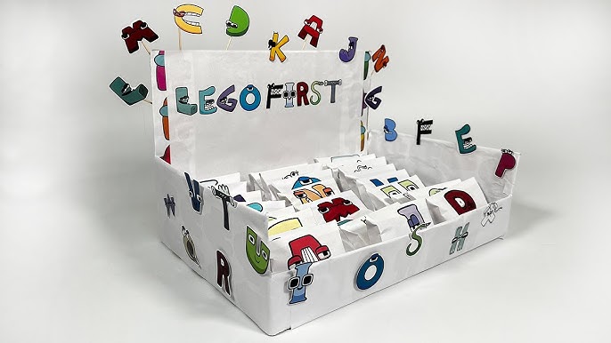 Making Alphabet Lore (M-S) with LEGO - MNOPQRS 