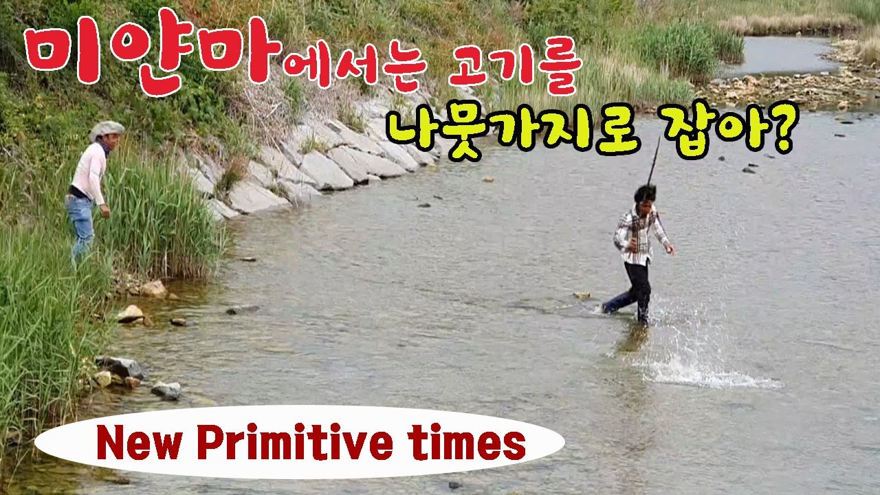 숭어를 작대기로 잡아? Catch a mullet with a tree? - YouTube