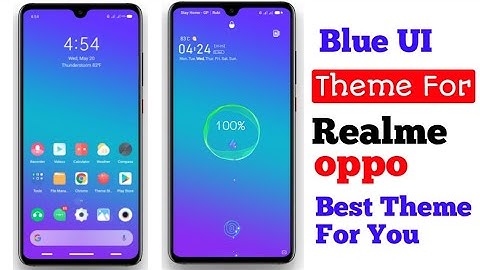 Blue UI Theme For All Oppo And Realme UI || without 5 Min Trial Easy Tutorial