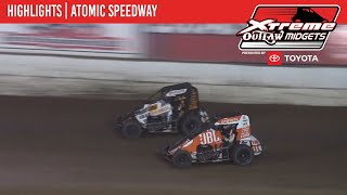 Xtreme Outlaw Midget Series Presented by Toyota | Atomic Speedway | May 25, 2024 | HIGHLIGHTS