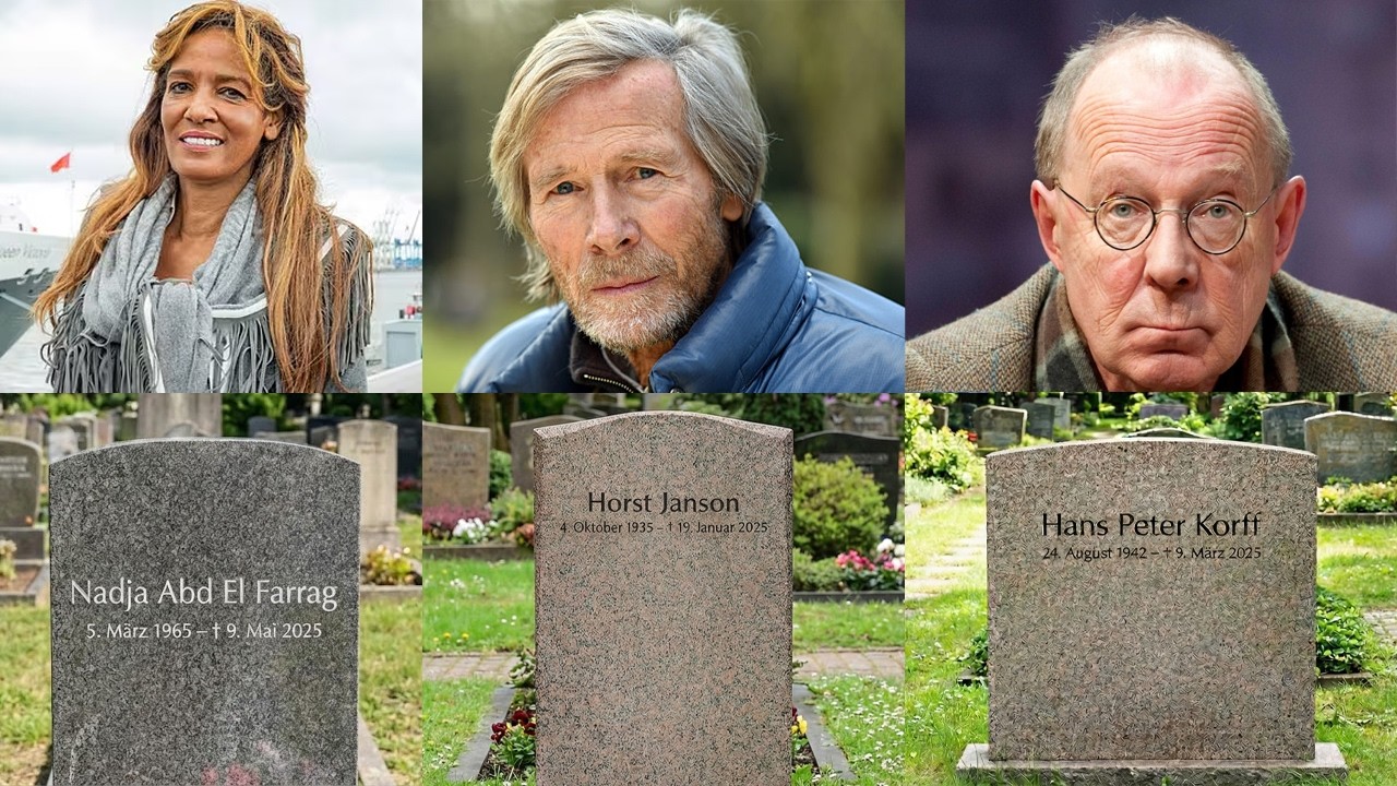 In Erinnerung an kürzlich verstorbene deutsche Prominente 🪦 🔥