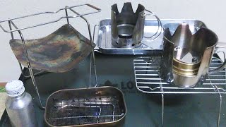 ほぼダイソーの商品でキャンプ道具作った話