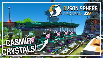 ADVANCED Crystal Tech! - Dyson Sphere Program - Automation Process Management Game - Episode #18