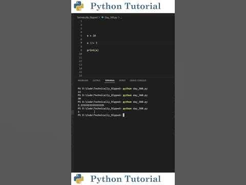 Assignment Operators In Python | Python Tutorial - YouTube image.