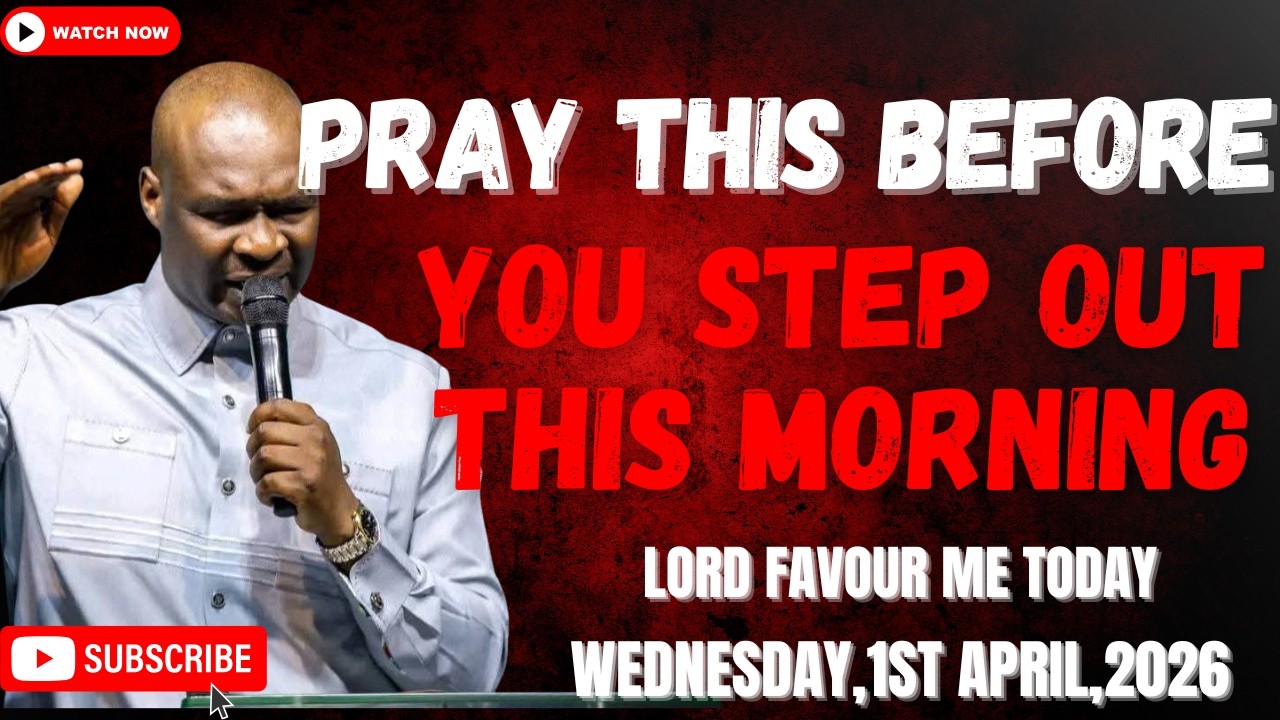 ⁣1ST APRIL 2026: START YOUR DAY WITH POWERFUL EARLY MORNING PRAYERS BY APOSTLE JOSHUA SELMAN