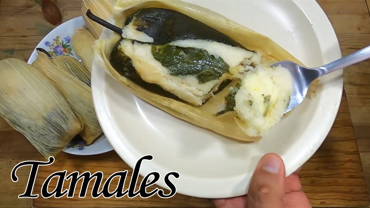 Tamales De Chile Poblano El Mister Cocina Youtube