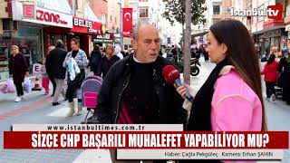 SİZCE CHP BAŞARILI MUHALEFET YAPABİLİYOR MU ?