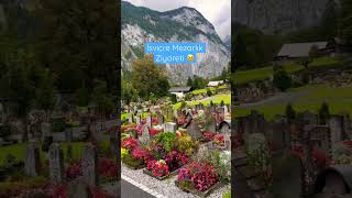 İsviçrede Mezarlıklar Aşırı Düzenli Ve Çiçeklerle Dekore Edilmiş
