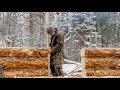 Building Window and Door Frames in my Off Grid Log Cabin