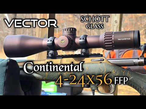 Vector Optics Continental 4-24x56 Scope Review & Shoot 34mm Illuminated FFP