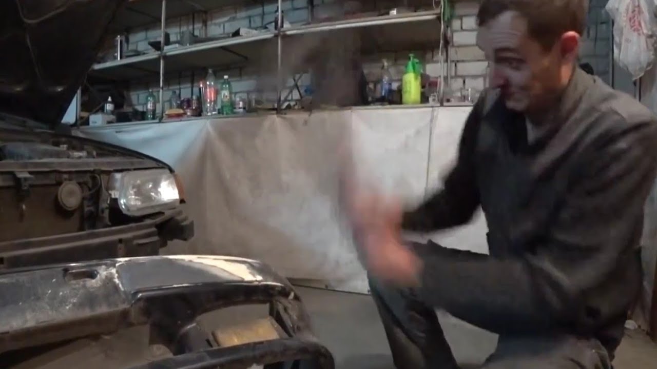 СВОИМИ РУКАМИ #2 КАК ЗАПАЯТЬ БАМПЕР :D - YouTube