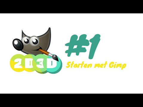Gimp training #1: een korte kennismaking.