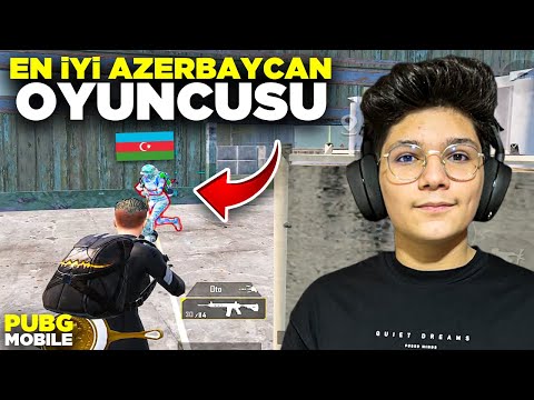 AZERBAYCANIN EN İYİ OYUNCUSU İLE VS ATTIM! - PUBG MOBİLE