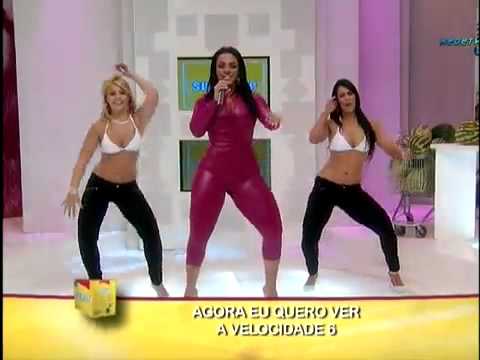 Mulher Melancia Velocidade 6 - Spandex Magenta.