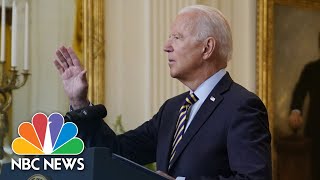 Biden: 'It Is Not Inevitable' That Taliban Takes Over Afghanistan