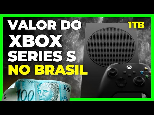 XBOX SERIES S de 1TB chegou no Brasilmas o preço. Vale a Pena