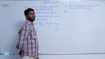 Random experiments and Events || Find the Probability || Disk Telangana