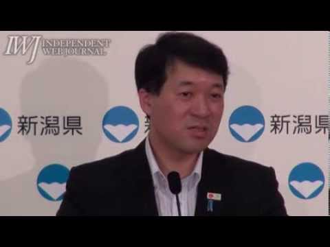 泉田新潟県知事9/5県記者クラブ原発関連質疑 原発 菅直人