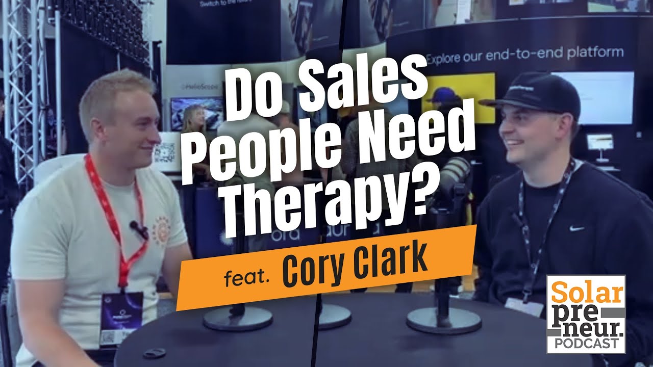 Do Sales People Need Therapy? Cory Clark 