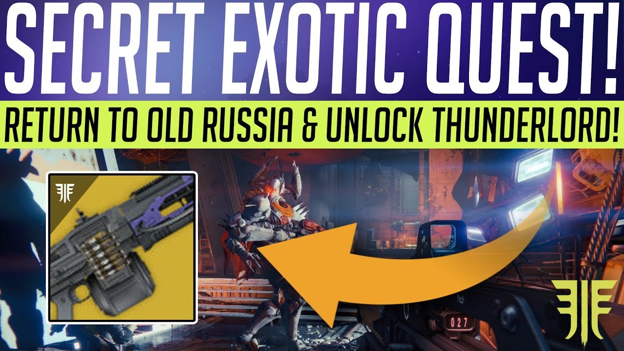 Destiny 2 // СЕКРЕТНОЕ ЭКЗОТИЧЕСКОЕ ЗАДАНИЕ! Громоборец возвращается, возвращение на космодром и ...