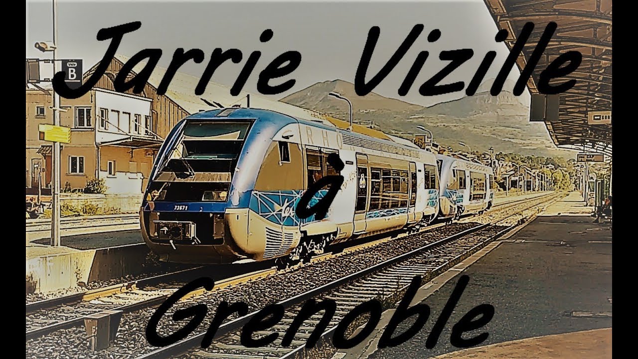 Gap Grenoble section Jarrie Vizille à Grenoble (ep 8/8) en cabine cab drive ATER X73500