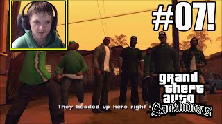 The Ballas Attack Grove Street-  GTA San Andreas Part 7