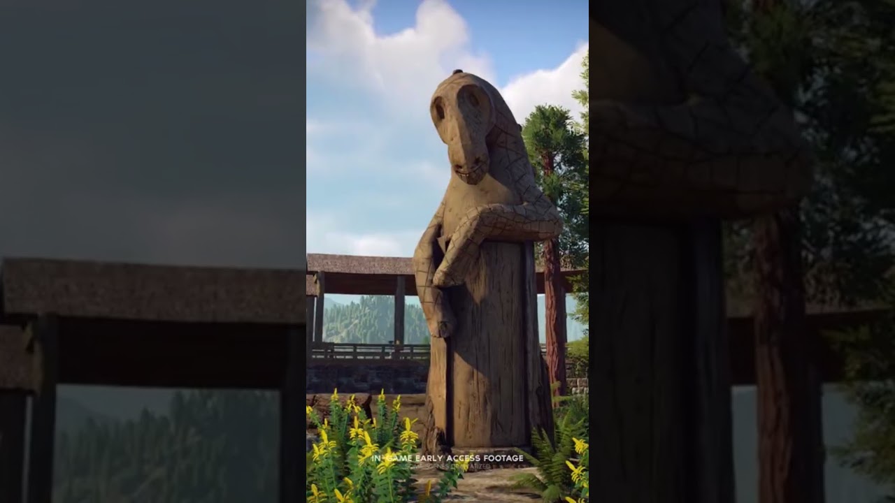 Update 12 Rustic Theme and Revamped Prefabs #dinosaur #indiegame #unity