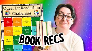 Books To Read for the Queer Lit Readathon Round 17 🏳️🌈 📚 | 20+ Pride Month Book Recs & My Hopefuls