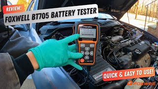 Fast & Easy Battery Tester: Foxwell BT705  Product Review