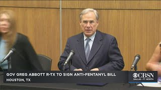 Texas Governor Signs 'Anti-Fentanyl' Bill Increasing Penalties For Manufacture & Delivery