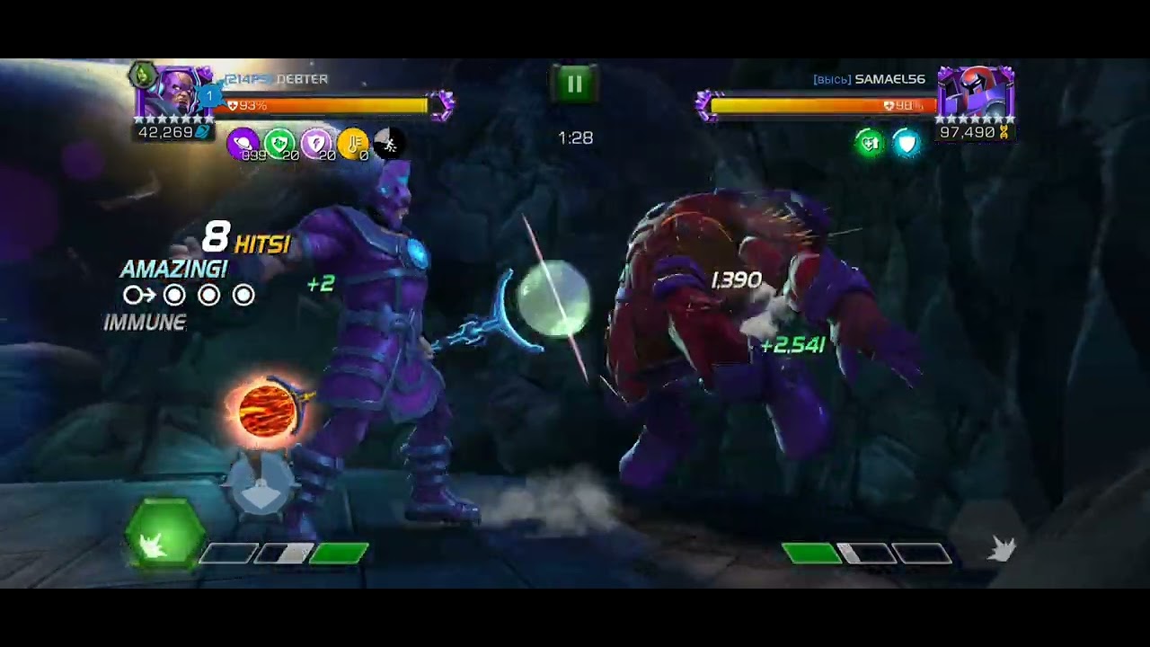 R4 Galan vs R4 Onslaught - 50k score Electric Defense