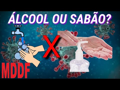 Usar Álcool em Gel ou Lavar as mãos, qual o melhor jeito de se proteger?