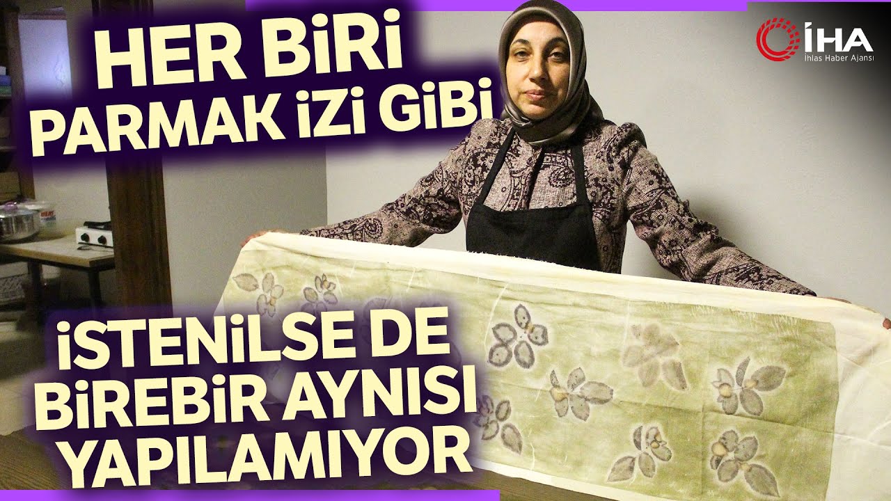 ‘Ekolojik Baskı Tekniği’ İle Doğal Giysi ve Aksesuar Üretimi