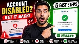 Information How to Recover a Disabled Facebook Ad Account | Meta Ads Recovery Guide #DigitalMarketing Guide