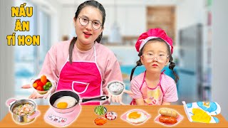 Changcady trổ tài nấu những món ăn tí hon, trứng ốp, bánh gối, bánh phồng tôm screenshot 3