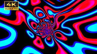 Neon Vortex Trip | 4K Seamless looping TV Screensaver 